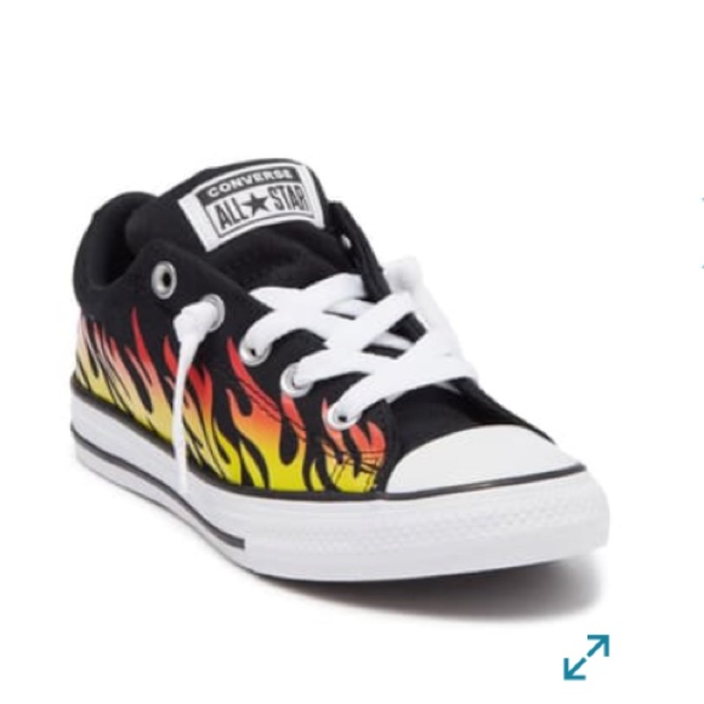 Converse Chuck Taylor Slip On Flames Sneaker